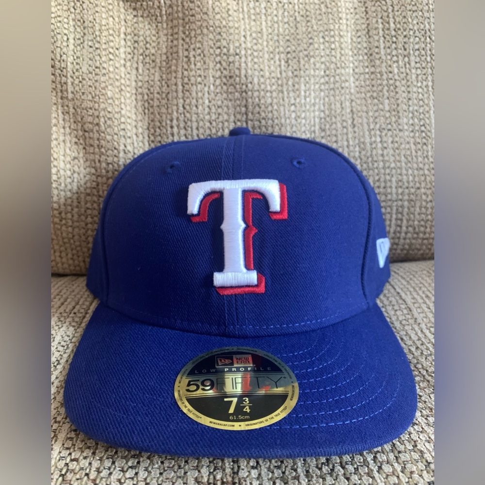 New Era Texas Rangers Authentic Collection Low Profile 59FIFTY - Size 7 3/4 NEW